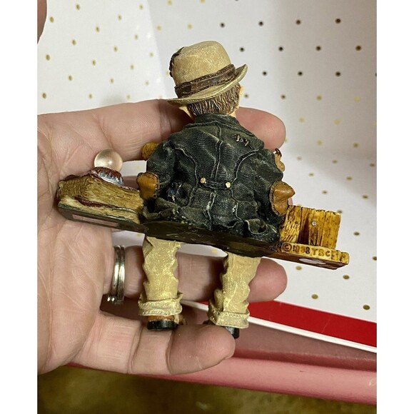 Boyds Bears  & Friends Wee Folkstone Series Henry K Wall Street Shelf Sitter - Picture 5 of 10